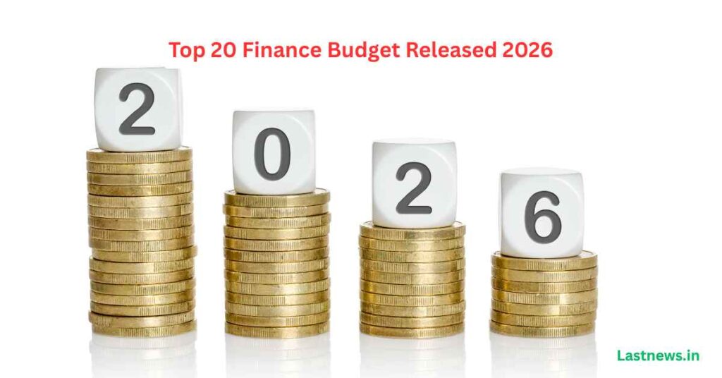 Top 20 Finance Budget Released 2026