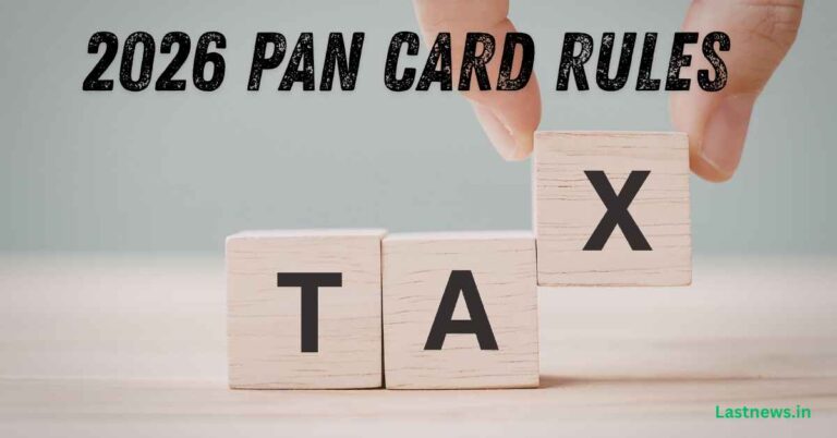 Pan Card New Rules April 1 2026
