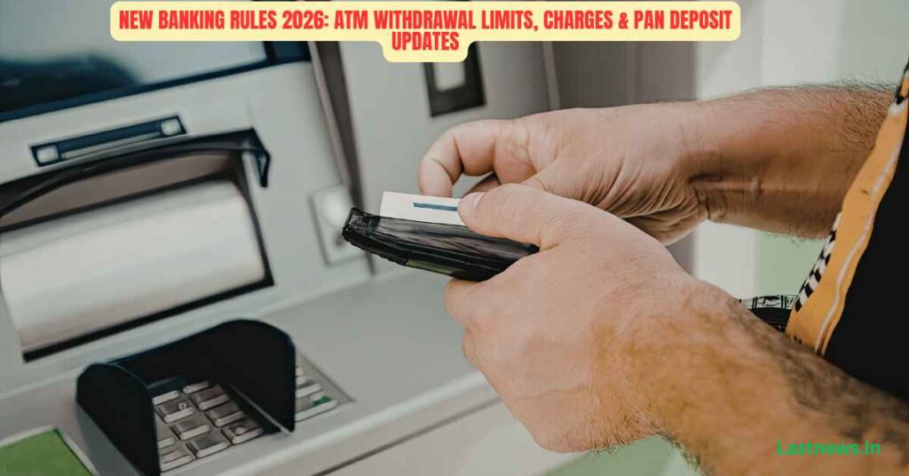 New Banking Rules 2026: ATM Withdrawal Limits, Charges & PAN Deposit Updates