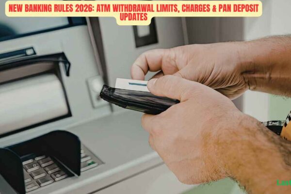 New Banking Rules 2026: ATM Withdrawal Limits, Charges & PAN Deposit Updates